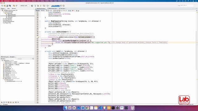 Java Swing tutorial 06 - ActionListener (2a parte) смотреть онлайн