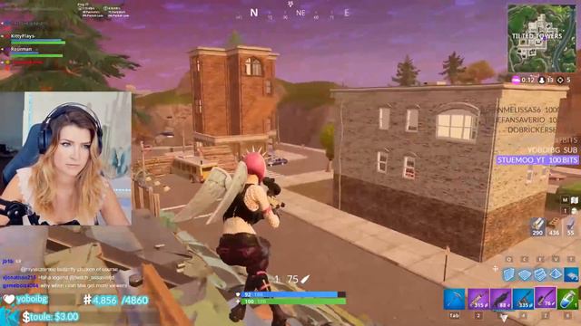 BASICALLY SOLO SQUADS... (Fortnite: Battle Royale Gameplay) | KittyPlays смотреть онлайн