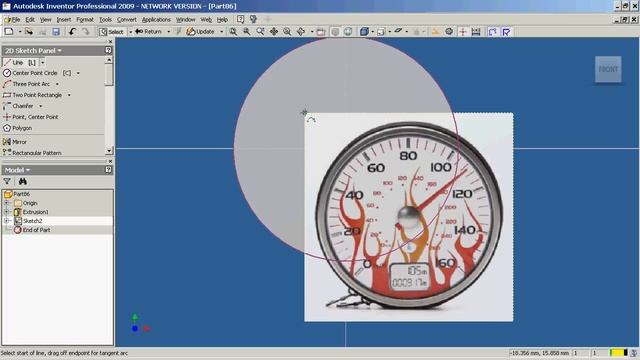 Autodesk Inventor - Inserting Image and Creating Decal смотреть онлайн