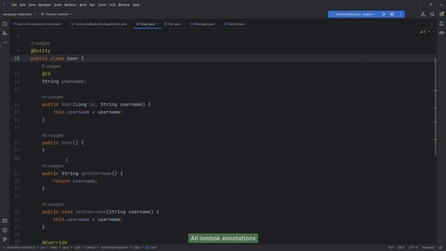 How to reduce Java verbosity and boilerplate | using lombok and records смотреть онлайн