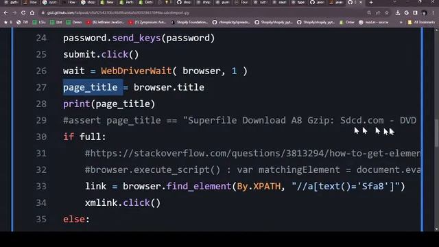 Selenium Webdriver - Python - Chrome смотреть онлайн