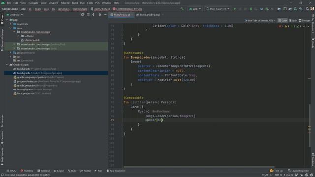 Jetpack Compose (4/5) - RecyclerView (LazyColum) with images using Coil and dynaic content смотреть онлайн