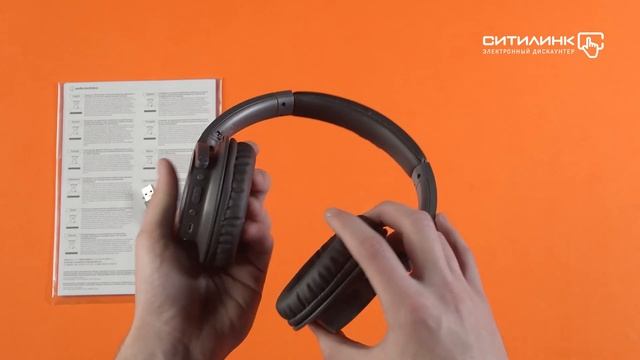 Обзор наушников AUDIO-TECHNICA ATH-SR30BTBK | Ситилинк смотреть онлайн