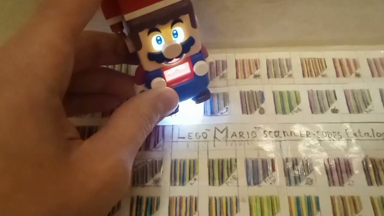 Balloon Barcode from Winter '23 Sets Of Lego Super Mario with Peach and Luigi in my catalog #shorts смотреть онлайн