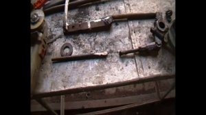 самодельный трактор уд 25,делаю педаль сцепление,минитоактор