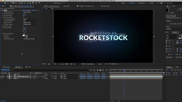 Create Action Titles With Glitch Effects | RocketStock смотреть онлайн