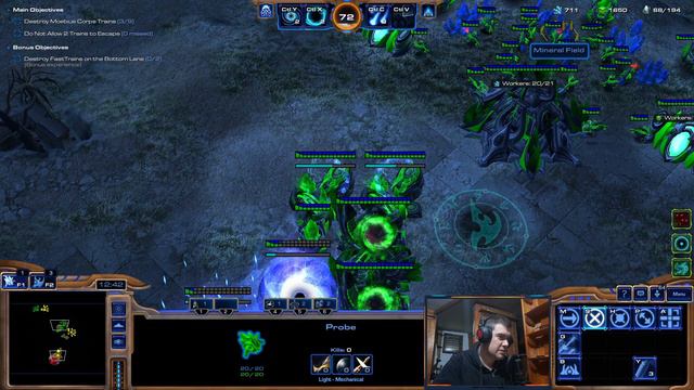 PYLONS FOR MINING VISION! Nexus Battlefield mutation 'Catch the Train' смотреть онлайн