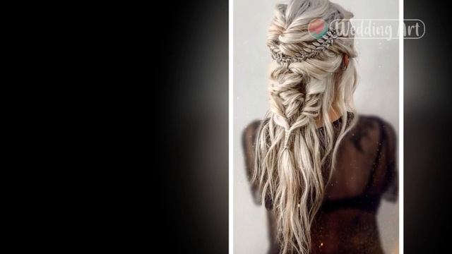 Pretty Half Updo Wedding Hairstyles