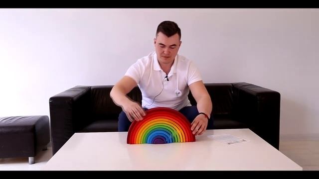 Деревянные радуги / дуги. Развивающие игрушки от 1 года. смотреть онлайн