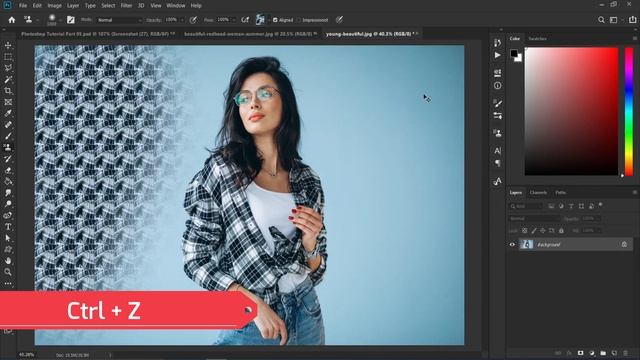 Photoshop Basic Series Part 7 | History Brush Tool | Clone/Pattern Stamp Tool | Tools of Photoshop смотреть онлайн