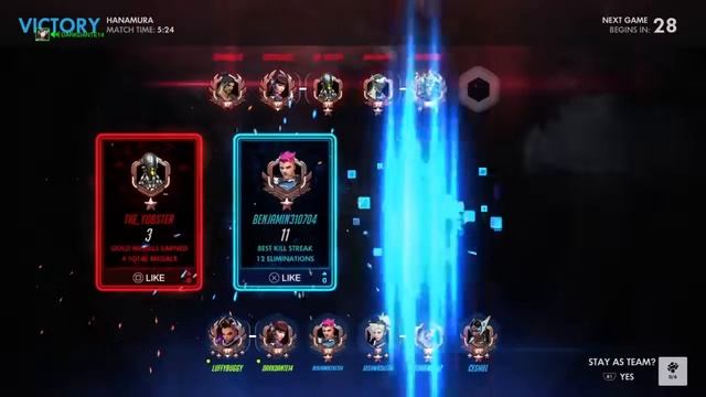 Overwatch Play of the Games for PST's Santa's Little Helpers event смотреть онлайн