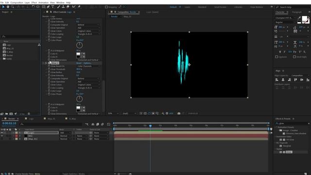 Create Digital Distorted Glitch Intro in After Effects - After Effects Tutorial смотреть онлайн