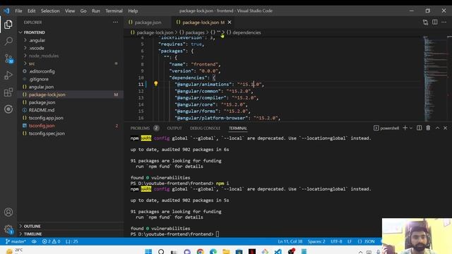 Use Npm Ci Command Effectively | Npm Ci Vs Npm i | Package Vs Package-Lock File |Change Dependencie смотреть онлайн