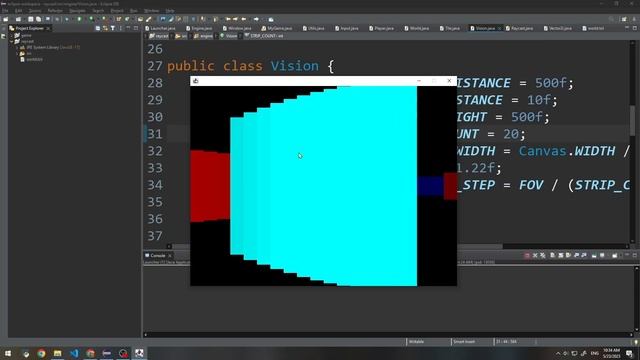 Java pseudo 3D raycast engine смотреть онлайн