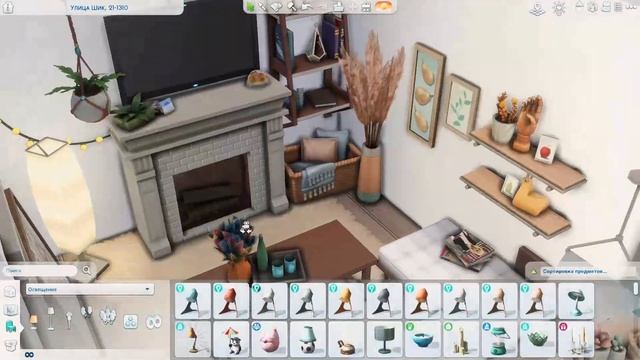 Квартира на улице Шик, 21-1310 | Строительство Sims 4 | Sims 4 SpeedBuild |