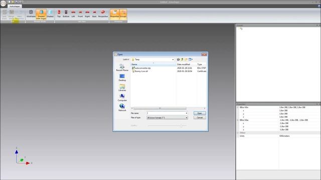 STL to STEP file conversion смотреть онлайн