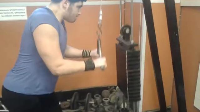 Качаем трицепс | 17 Y.o 86kg 188см