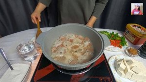 Тушеный Острый ТОФУ ТЫБИ  с Мясом и Овощами по-корейски! КОРЕЙСКАЯ КУХНЯ Проще простого! #71
