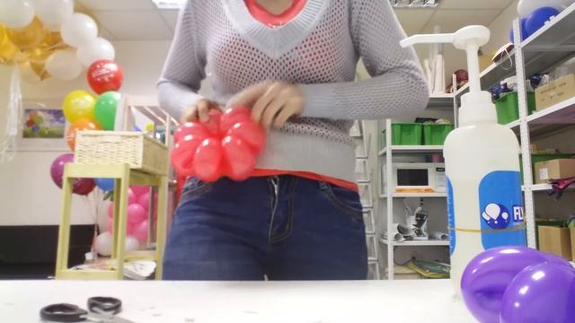 Ромашки из воздушных шаров Daisies from balloons смотреть онлайн