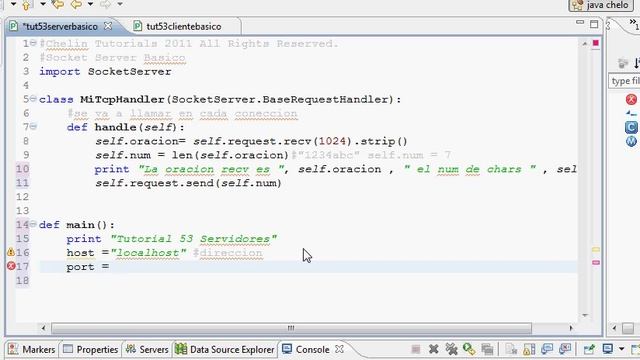 Programacion Python 53: TCP Socket Server смотреть онлайн