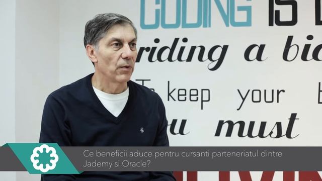 Dan Garlasu, Sales Director la Oracle University, despre parteneriatul cu Jademy смотреть онлайн