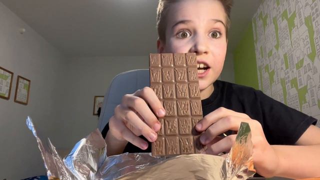 РАСПАКОВКА САМОДЕЛЬНОЙ ШОКОЛАДКИ WONKA!!!! 🍫🍫🍫