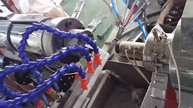 оборудование по производству спиральных труб из ПЭ