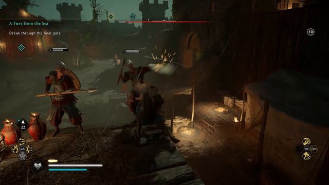 Assassins Creed Valhalla The Tale of Thegn Oswald Quest 5 - A Fury from the Sea (PS4) смотреть онлайн