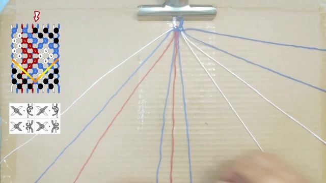 Christmas hat friendship bracelet tutorial - Christmas craft ideas смотреть онлайн