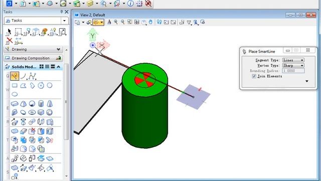 1.11.1 3D Element in MicroStation смотреть онлайн
