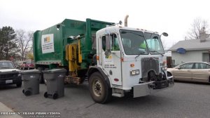 Garbage Trucks In Action!