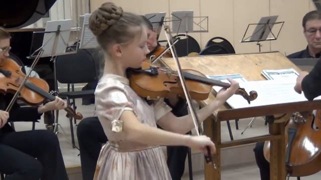 Крейслер, Прелюдия и аллегро в стиле Пуньяни, скрипачка Катерина Попова смотреть онлайн