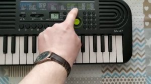 Распаковка - Синтезатор Casio SA-47