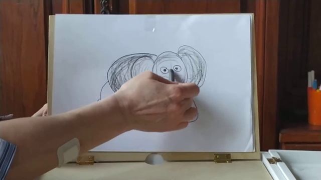 Как рисовать слона. смотреть онлайн