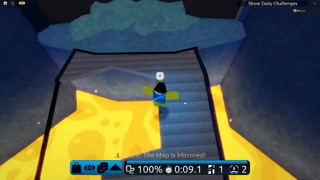 Roblox: Flood Escape 2 - Beating All Crazy Maps with MIRROR MODE?! смотреть онлайн