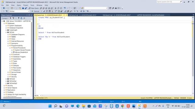 Stored Procedures in Sql Server (Lecture 8) смотреть онлайн