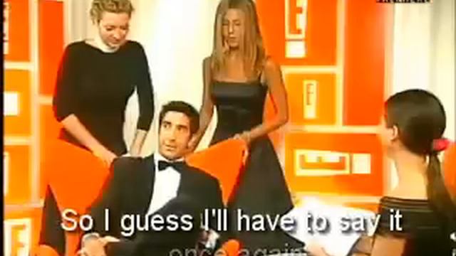 David Schwimmer And Jennifer Aniston