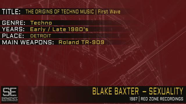 Blake Baxter - Sexuality (Red Zone Recordings | 1987) смотреть онлайн