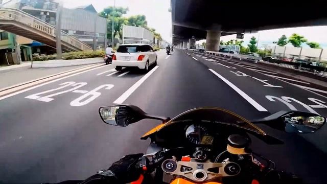 Trip by motorcycle in Japan - Honda CBR1000RR Fireblade смотреть онлайн