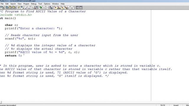 Program 5 #P05 - C Program to Find ASCII Value of a Character || Learning C Programming #C112 смотреть онлайн