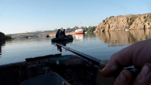 Тарань с лодки на ур. "ВЫРВА".23 Авг. 20г.г.Запорожье . смотреть онлайн