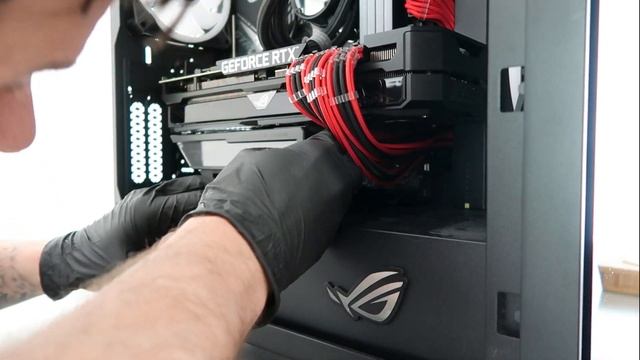Asus Rog HerculX Graphics Card Holder Installation Video