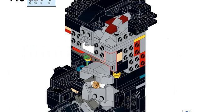 Instructions LEGO amazing creations,darth vader,star wars, смотреть онлайн