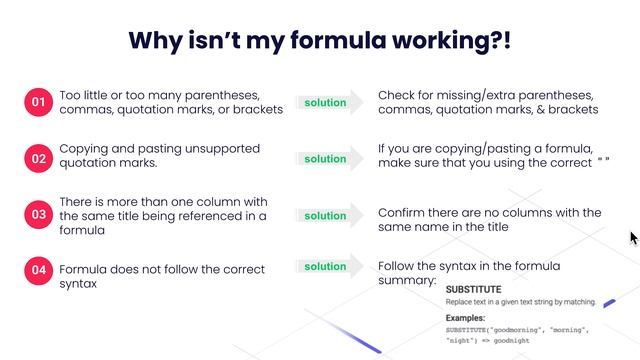 The Formula Column: Chapter 7 - Best practices & common mistakes | monday.com webinars смотреть онлайн