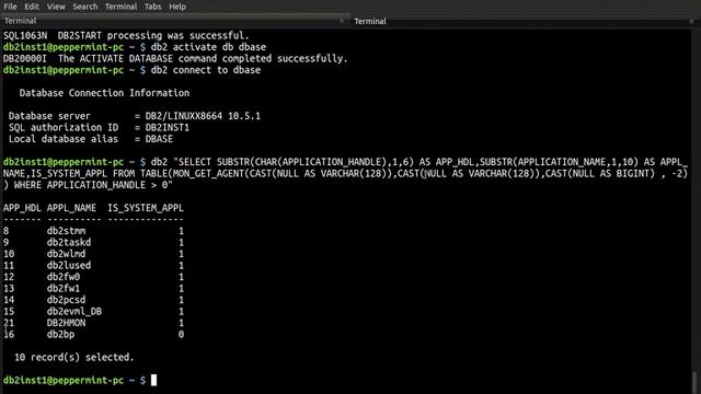 DB2 Tips n Tricks Part 79 - How To Find Application Execution or Idle Time смотреть онлайн