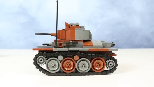 Лего танки на Вторую Мировую - сравнение Панзер 38(т) смотреть онлайн