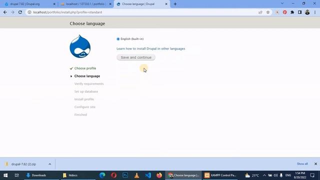 How To Install Drupal 7 via Xampp on Windows 10 | Drupal 7 Tutorial - 001 смотреть онлайн