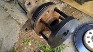 Замена ступичного подшипника (ступицы) VW T5 Transporter Multivan Touareg