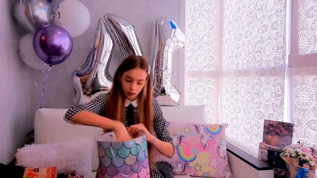 МОИ ПОДАРКИ НА ДЕНЬ РОЖДЕНИЯ? || МНЕ 14 ||Diana Mayorshina смотреть онлайн