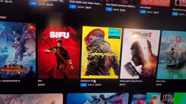 Huge Epic Games Sale
